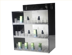 3層透明亞克力電子煙具展示架