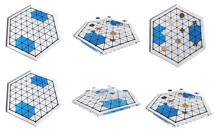 六邊形益智游戲亞克力棋盤