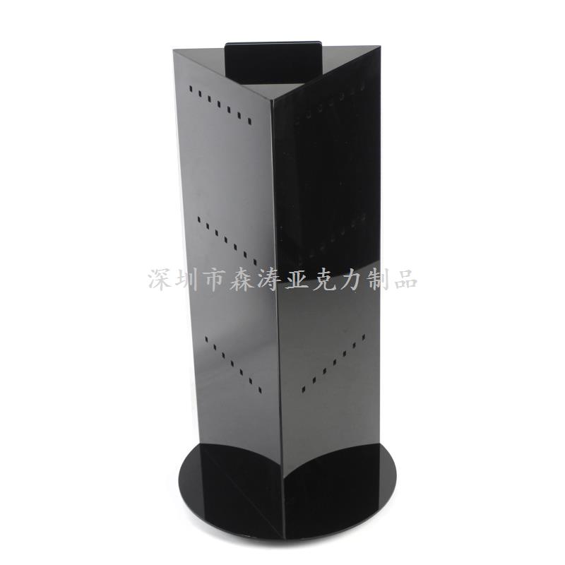 亞克力三角展示架廠家加工|定制價格-森濤亞克力制品