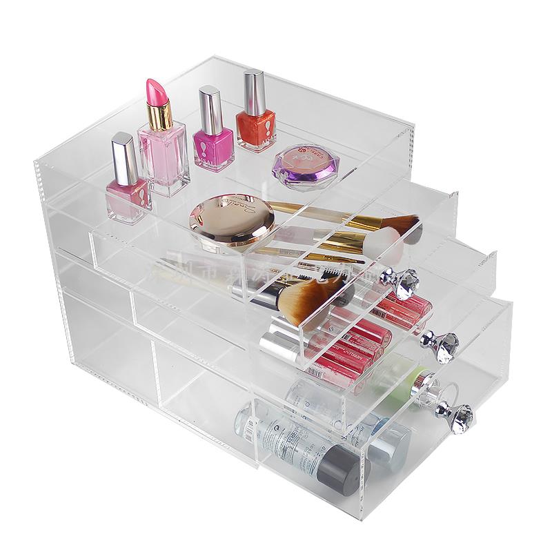 亞克力化妝收納盒 亞克力串珠抽紙盒