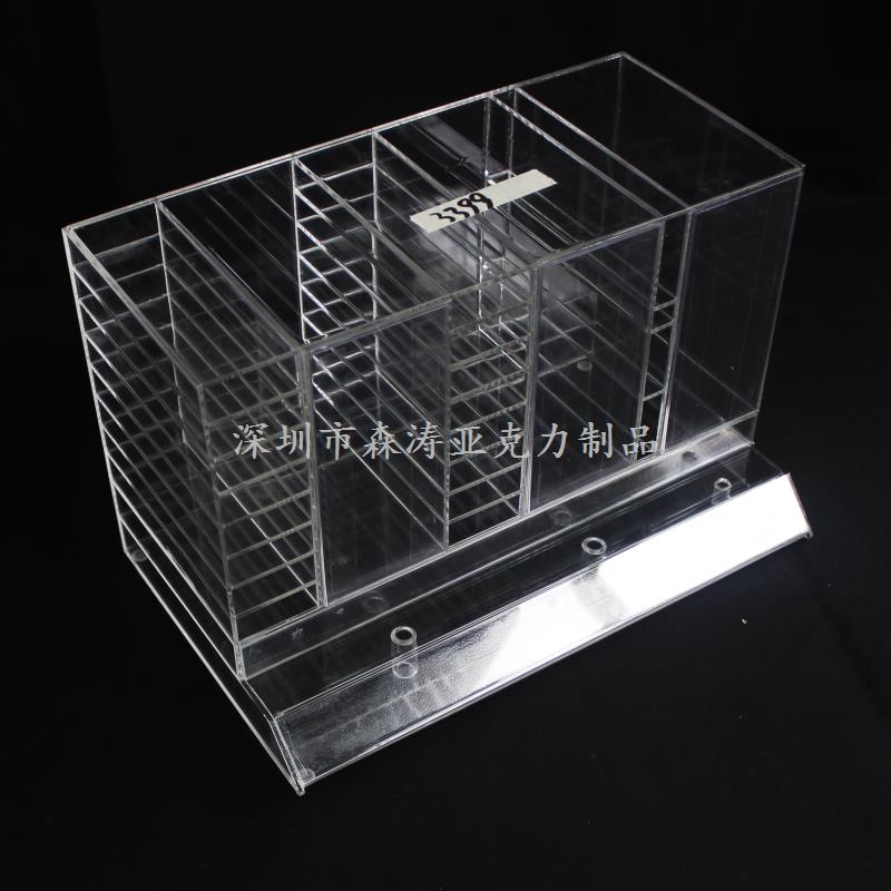 福清亞克力展示架|收納盒廠家加工定制-深圳森濤亞克力制品