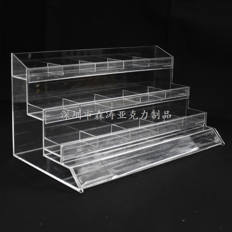石獅亞克力展示架|收納盒廠家加工定制-深圳森濤亞克力制品