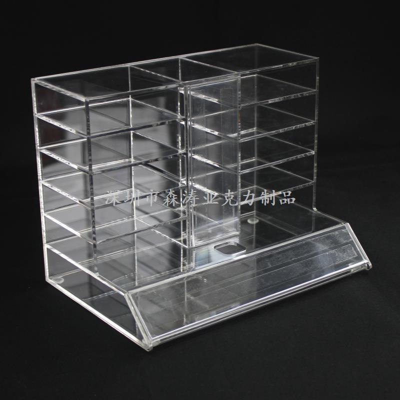 福安亞克力展示架|收納盒廠家加工定制-深圳森濤亞克力制品 亞克力筆展示架