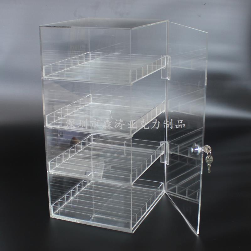 淮安亞克力展示架|收納盒廠家加工定制-深圳森濤亞克力制品