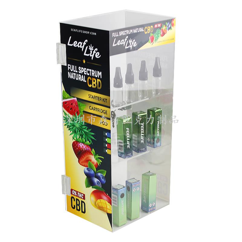 江陰亞克力展示架|收納盒廠家加工定制 亞克力手機(jī)展示架廠家