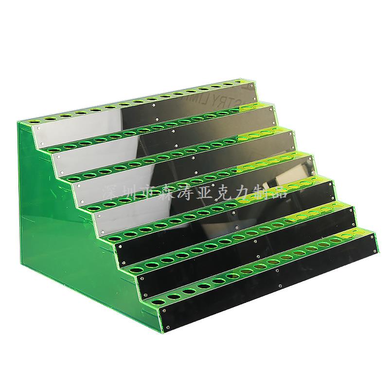 如皋亞克力展示架|收納盒廠家加工定制 亞克力旋轉展示架加工廠