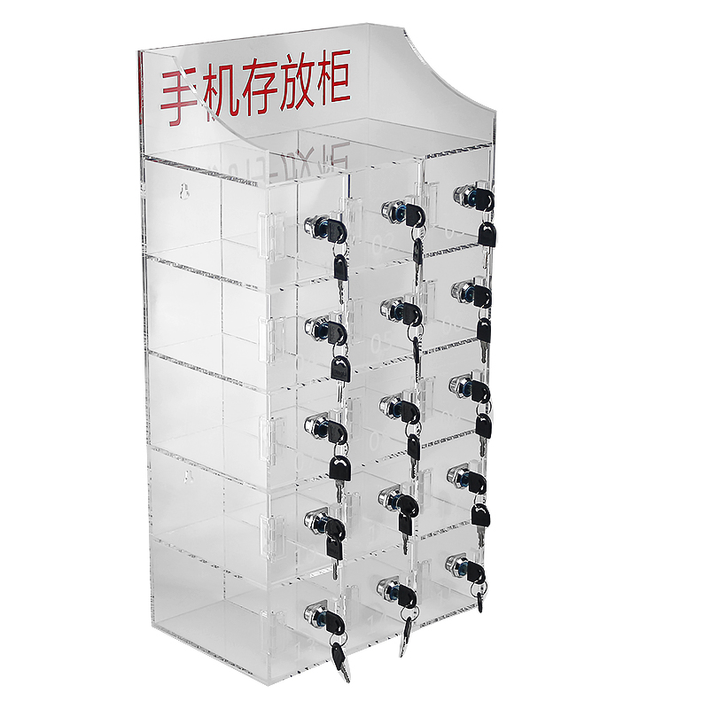 亞克力手機(jī)存儲(chǔ)箱：一箱兩用