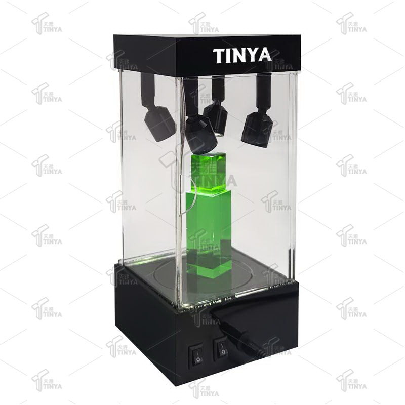 亞克力可發光旋轉展架