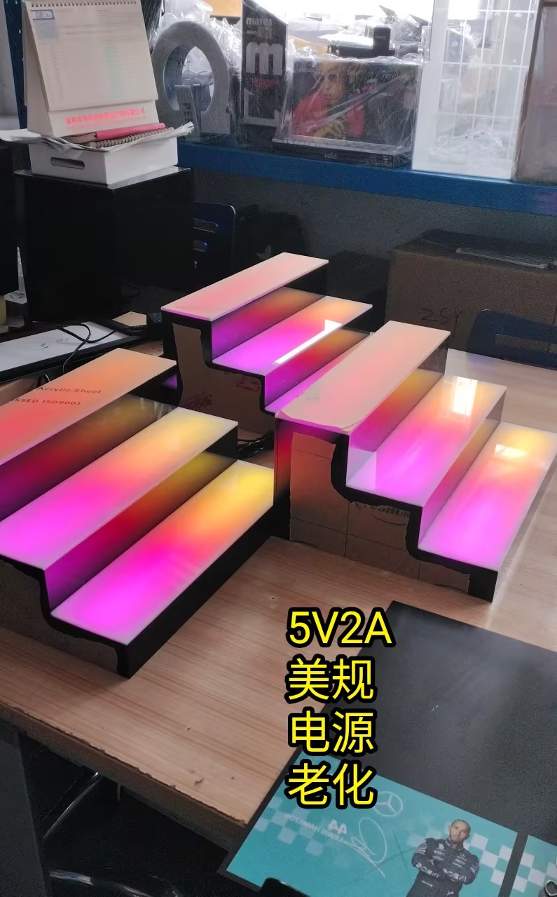 亞克力展架老化