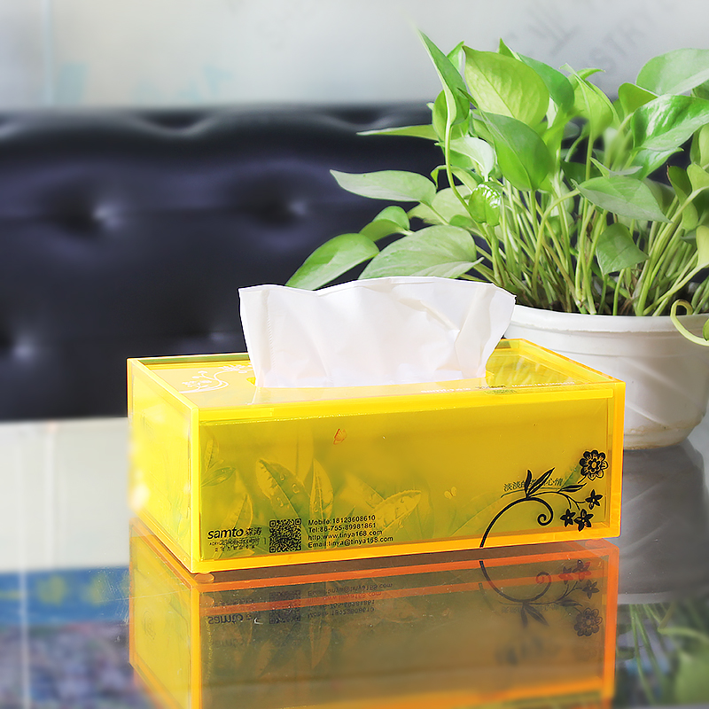 防水亞克力紙巾盒