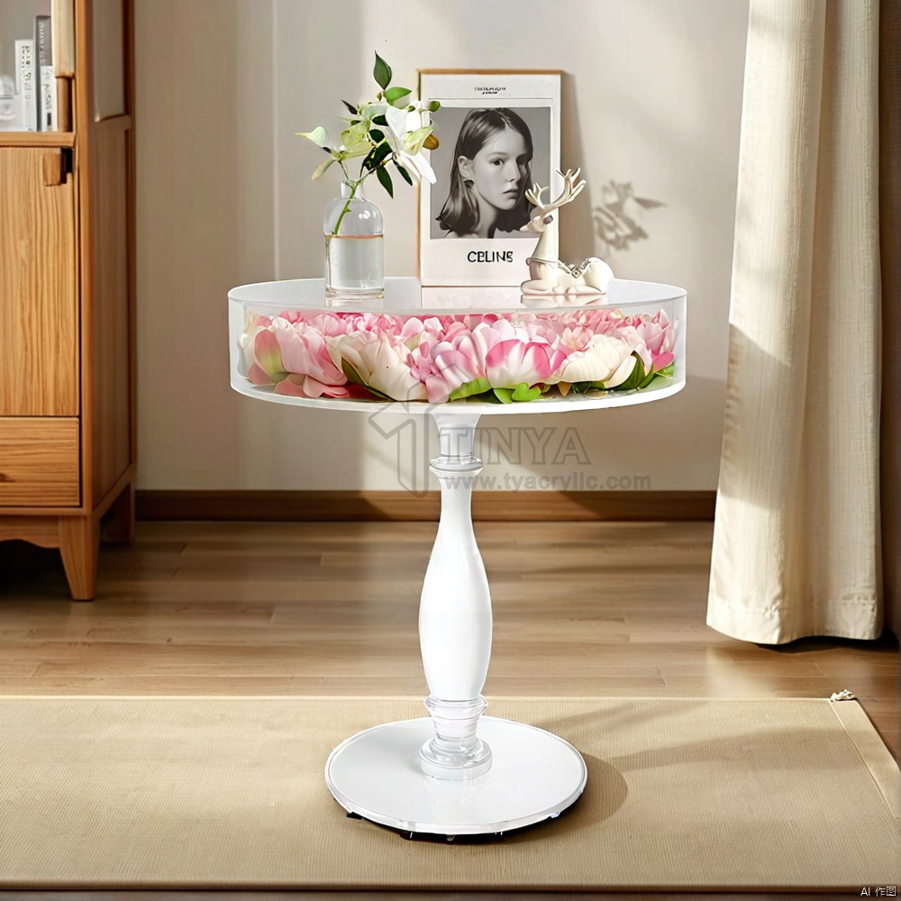 亞克力永生花茶幾