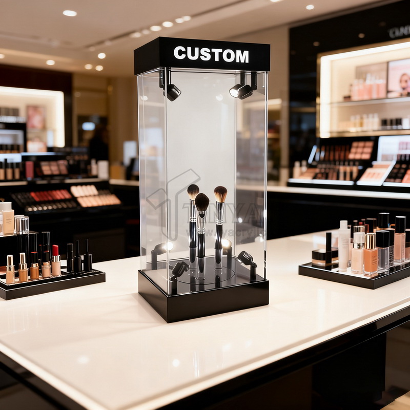 亞克力聚光燈收納陳列架