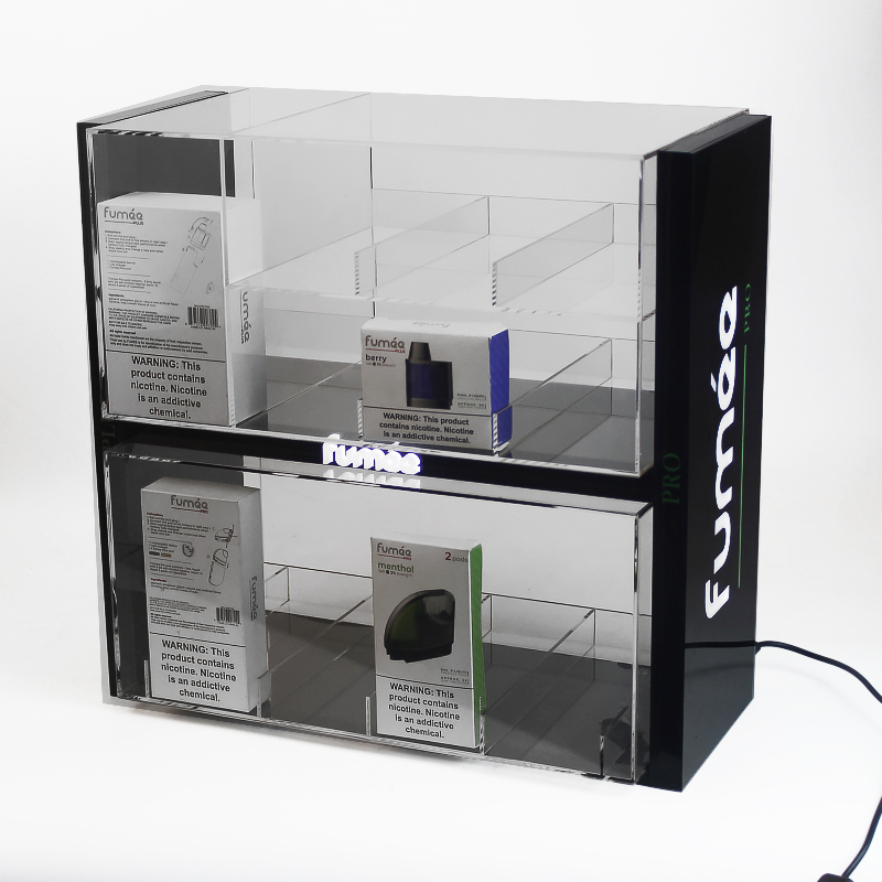 亞克力帶燈展示架