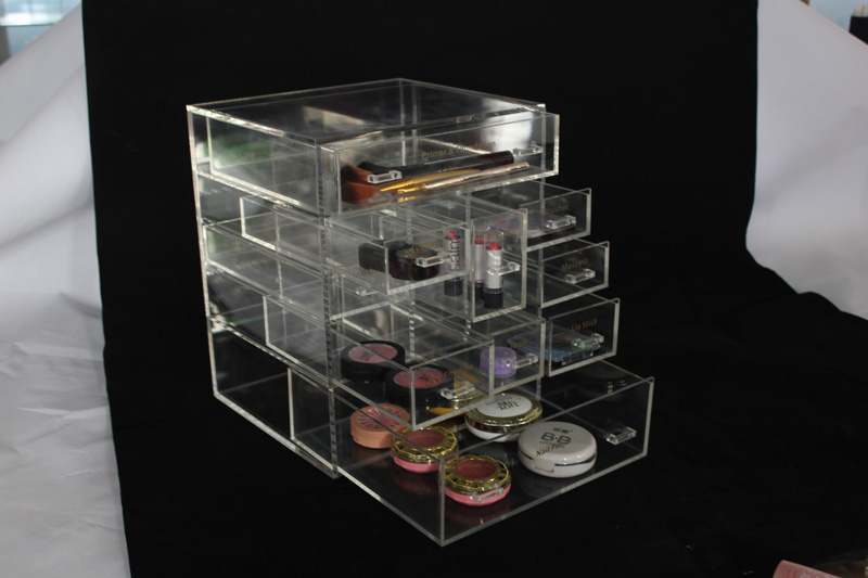 多層抽屜亞克力化妝品收納盒