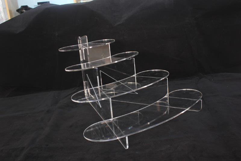 亞克力梯形展示架