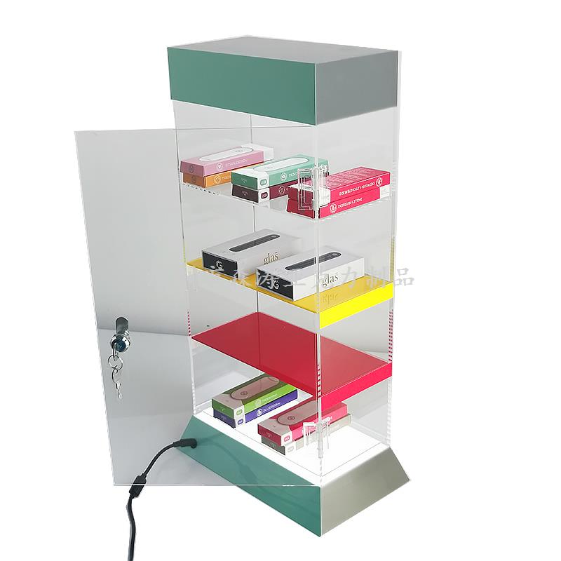 四層電子煙具展示架