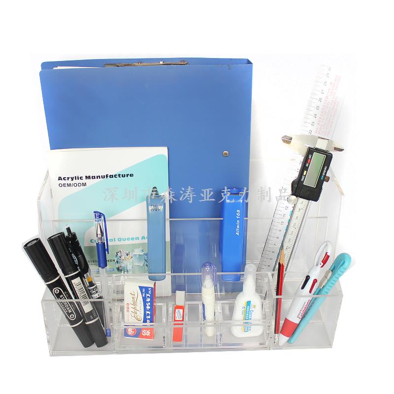 一層亞克力辦工用品架