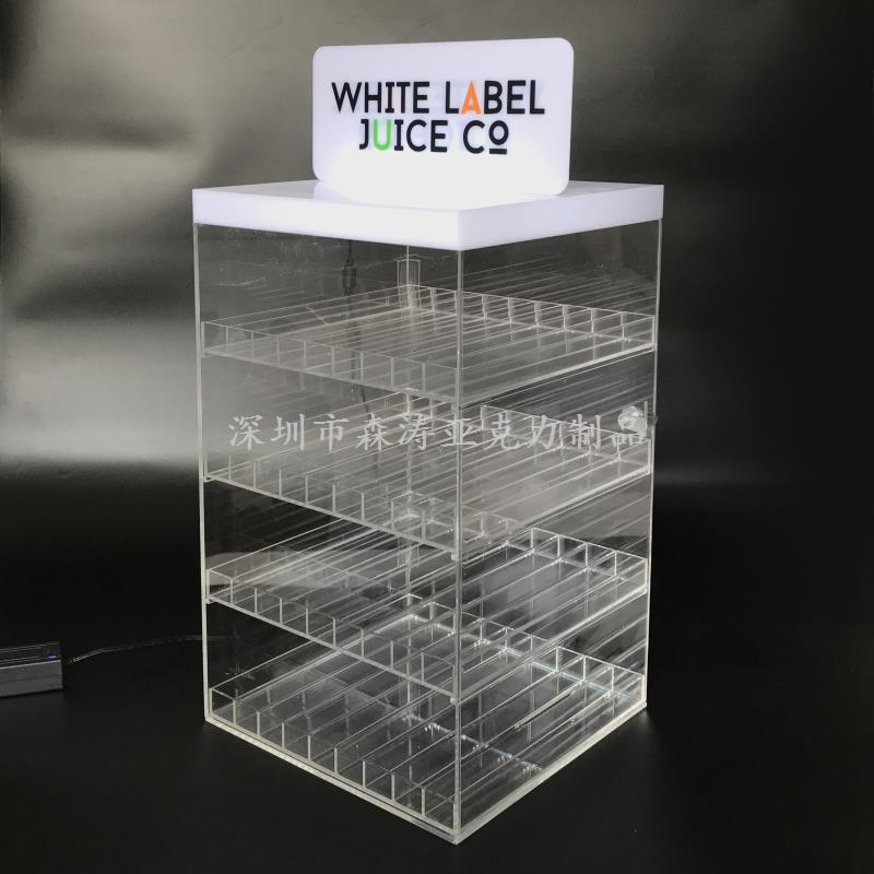 帶抽屜產品擺放架