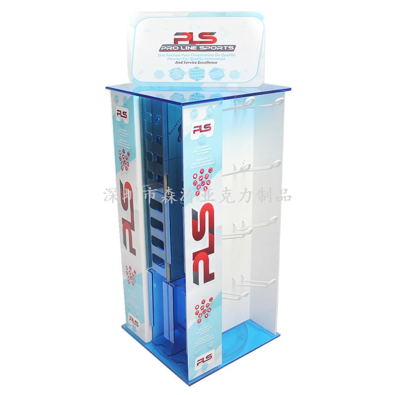 亞克力旋轉(zhuǎn)展示架 