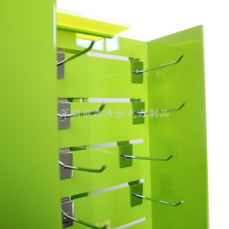 多層旋轉帶掛鉤亞克力展架