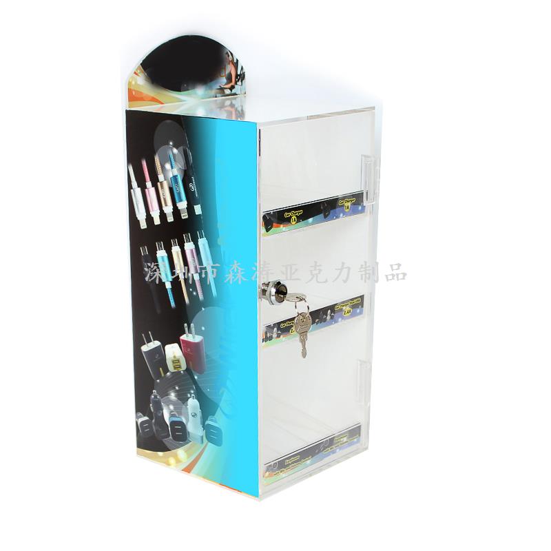 亞克力酒店用品展示架 