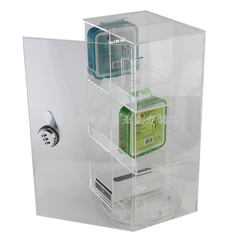 密碼鎖亞克力展示柜